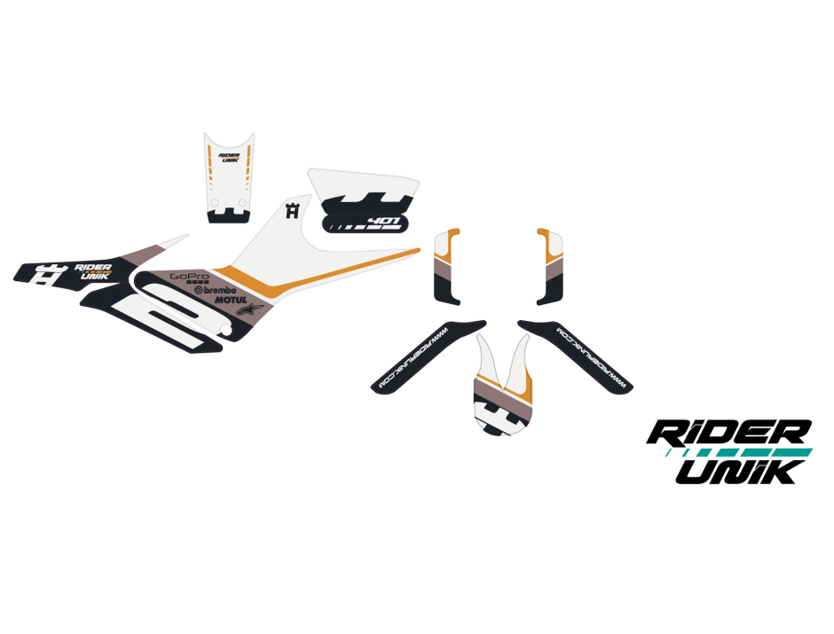 KIT DECO 401 VITPILEN/SVARTPILEN RACE 2