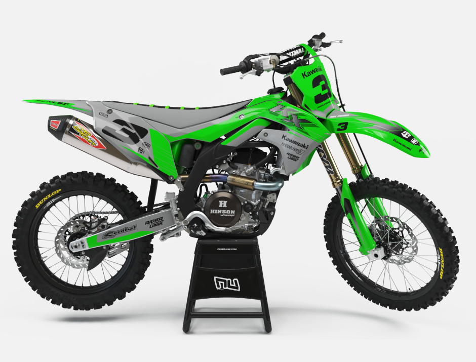KIT DECO MOTOCROSS KAWASAKI BIGREY 1
