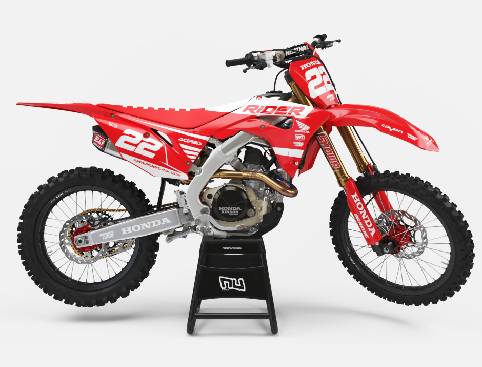 KIT DECO MOTOCROSS CR/CRF RIDE RED 1