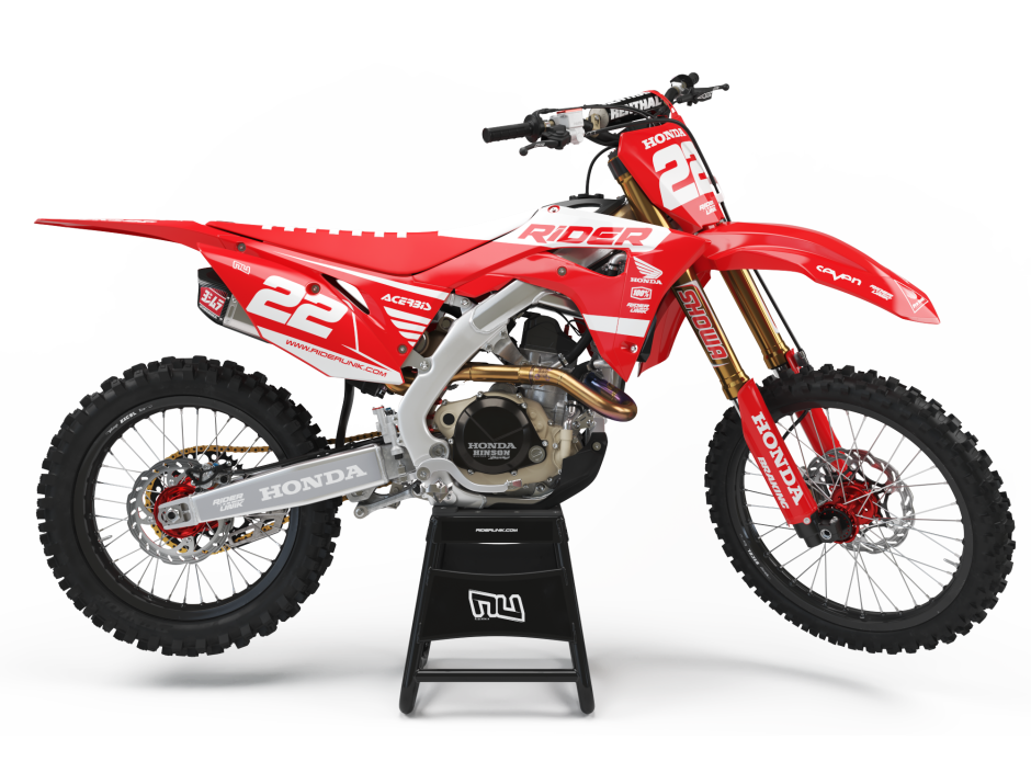 KIT DECO MOTOCROSS CR/CRF RIDE RED 1