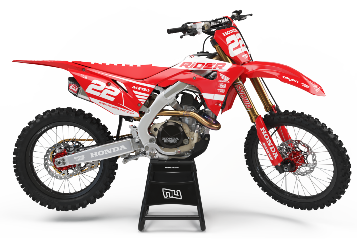 KIT DECO MOTOCROSS CR/CRF RIDE RED