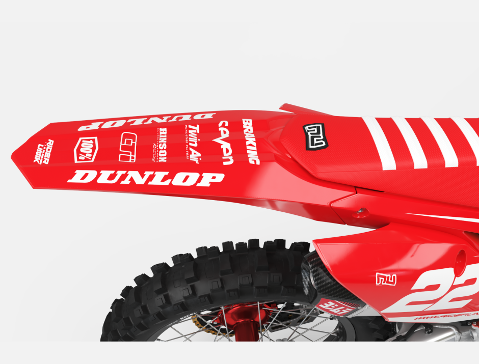 KIT DECO MOTOCROSS CR/CRF RIDE RED 2