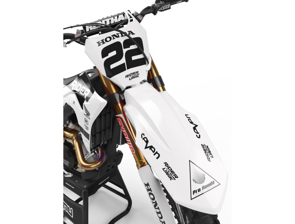 KIT DECO MOTOCROSS CR/CRF RIDE WHITE 3