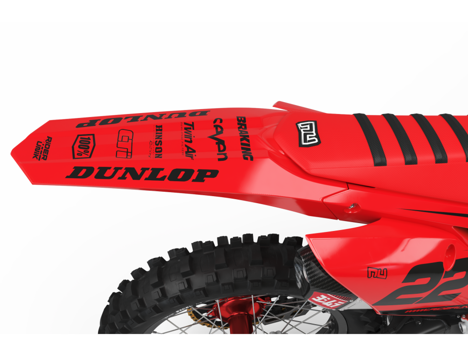 KIT DECO MOTOCROSS CR/CRF RIDE RED BLACK 2