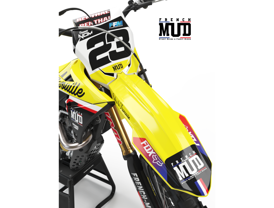 KIT DECO MOTOCROSS SUZUKI FRENCH MUD 3