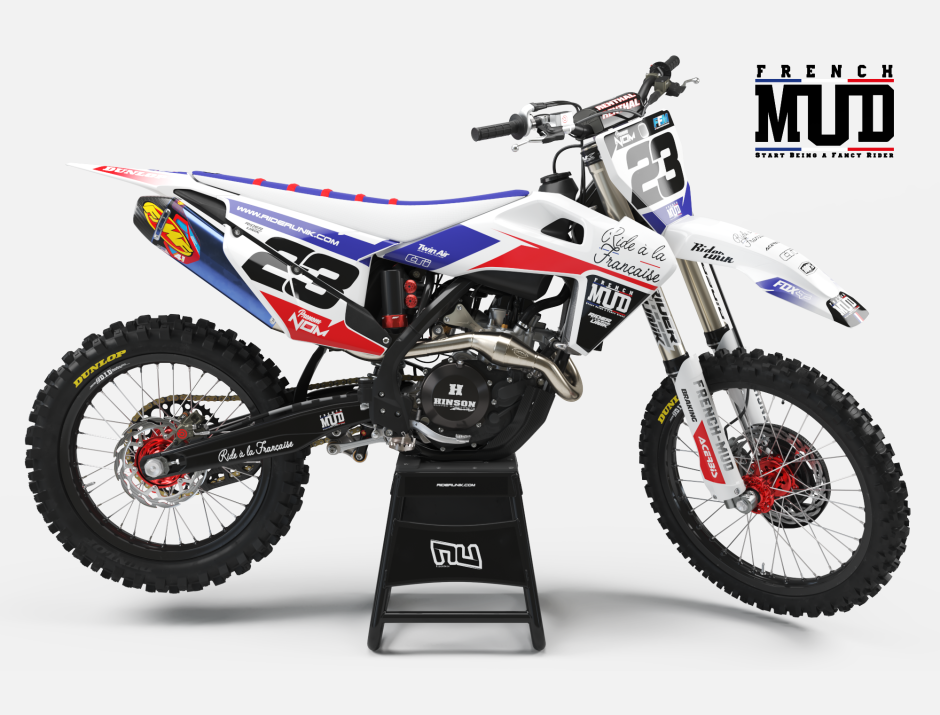 KIT DECO MOTOCROSS HUSQVARNA FRENCH MUD 1