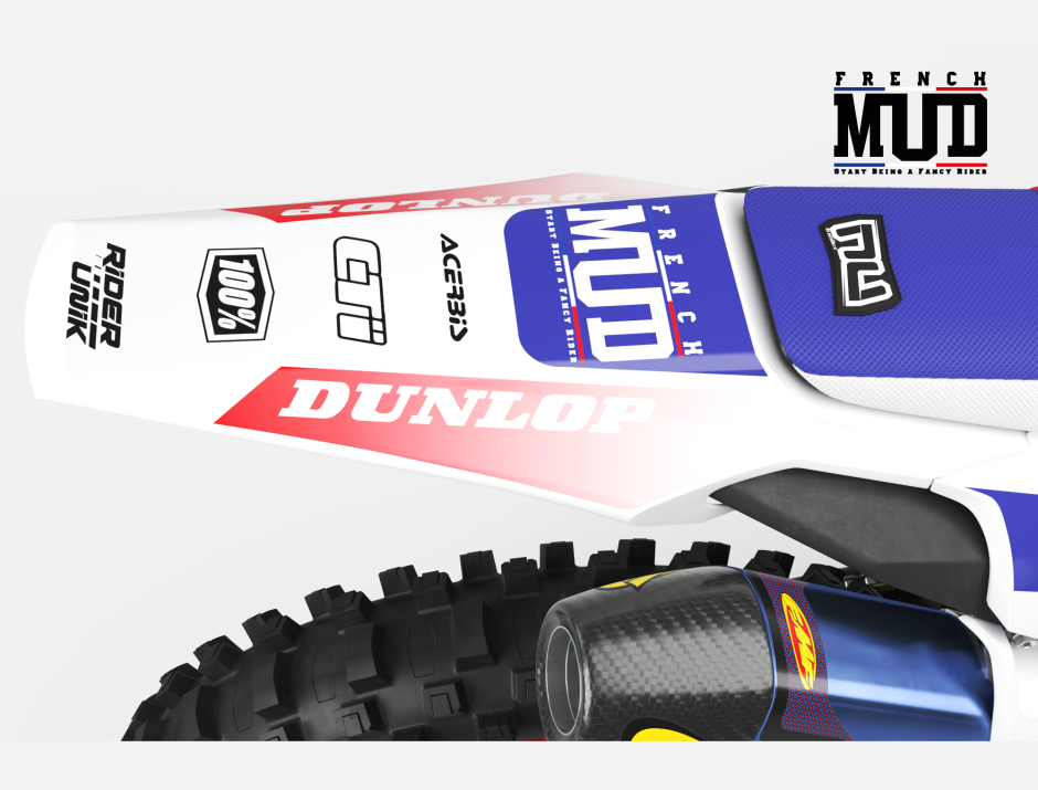 KIT DECO MOTOCROSS HUSQVARNA FRENCH MUD 2