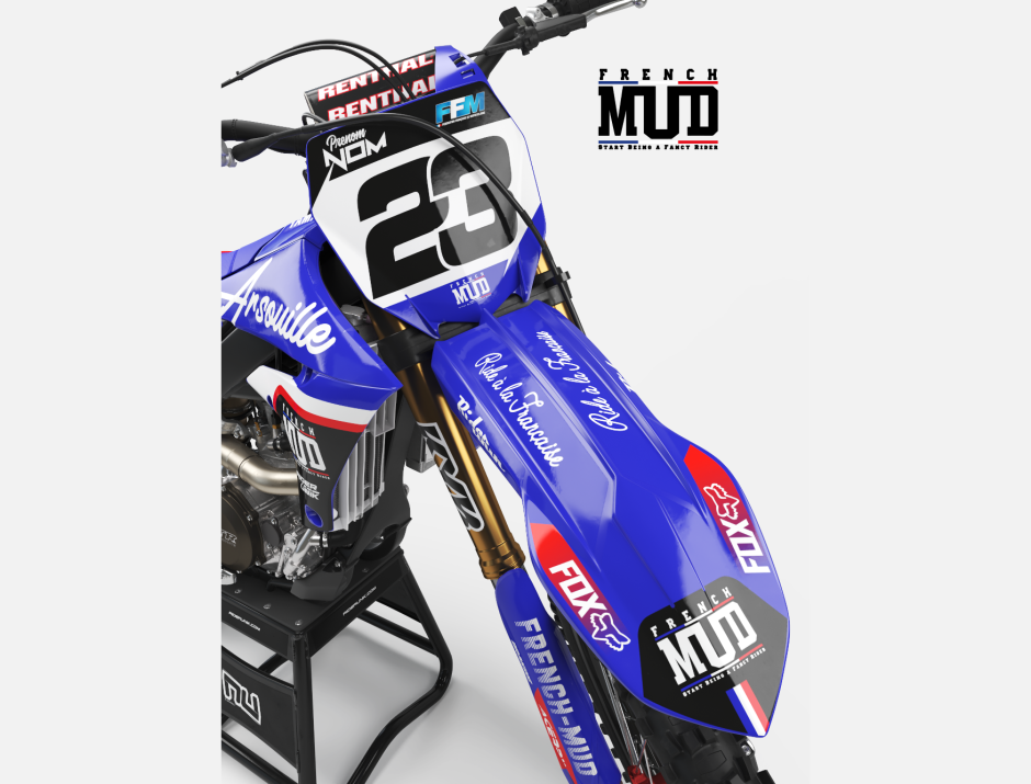 KIT DECO MOTOCROSS YZ/YZF FRENCH MUD 3