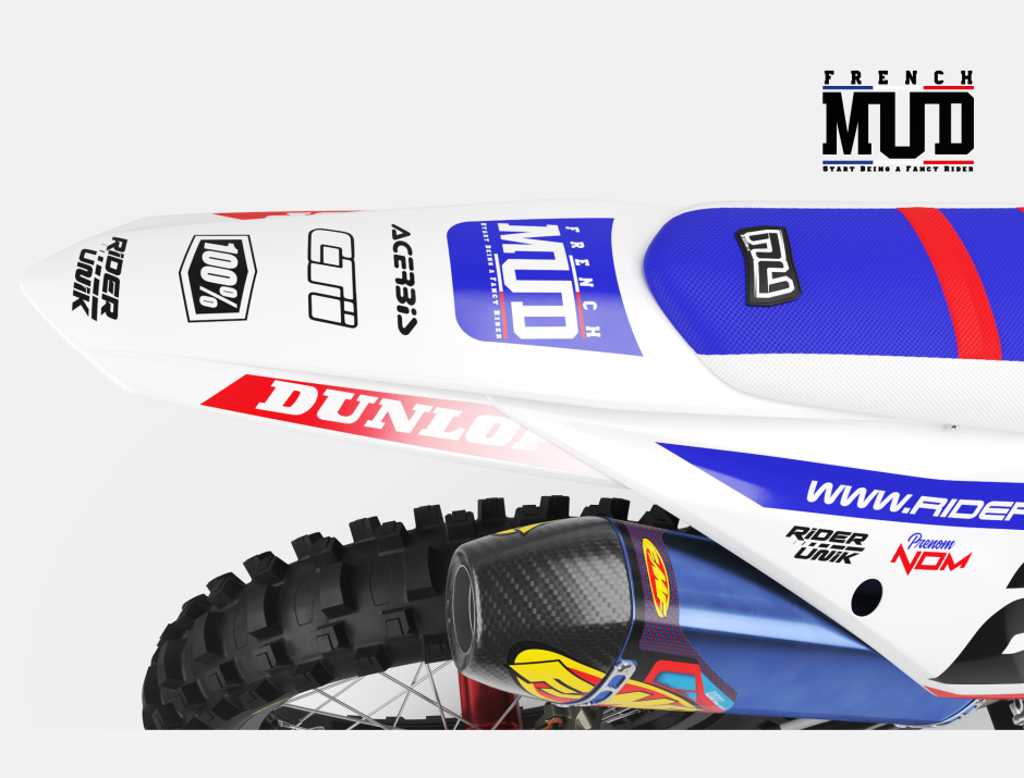 KIT DECO MOTOCROSS KTM FRENCH MUD 2