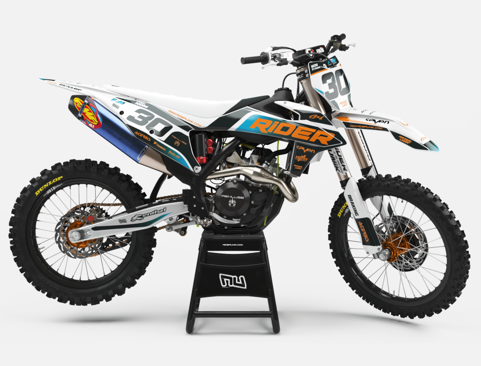 KIT DECO MOTOCROSS KTM LUX BLACK 1