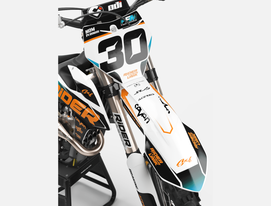 KIT DECO MOTOCROSS KTM LUX BLACK 3
