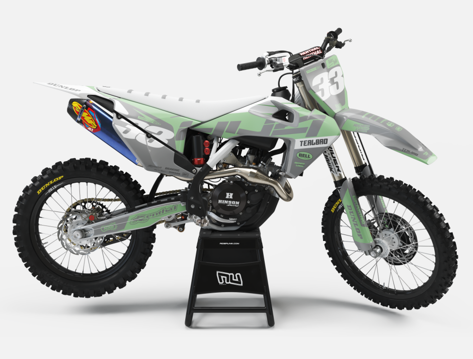 KIT DECO MOTOCROSS HUSQVARNA TEALBRO PASTEL GREY 1