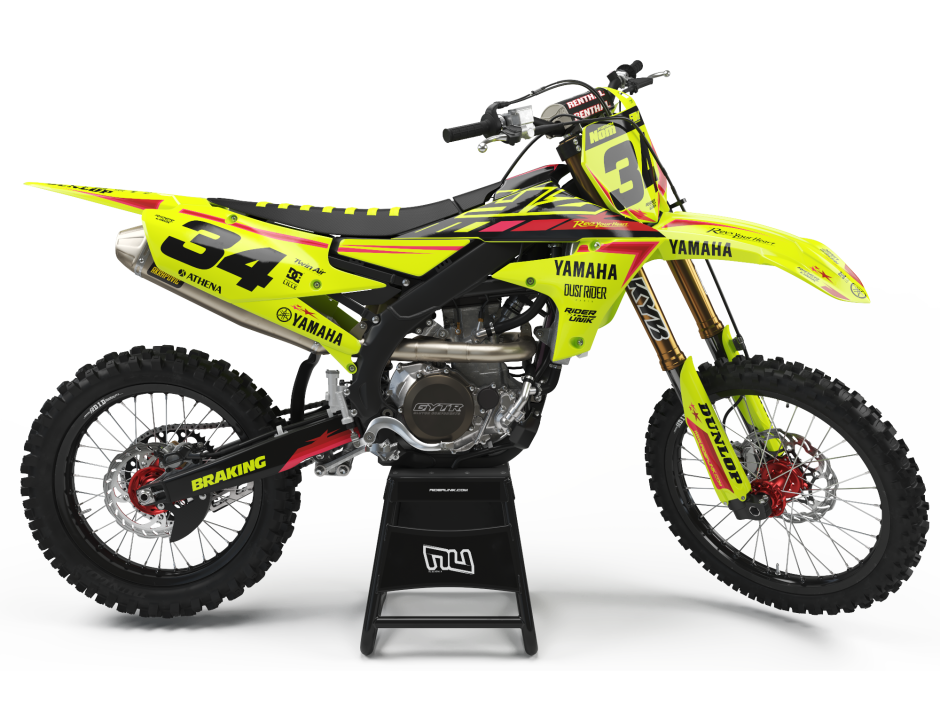 KIT DECO MOTOCROSS YZ/YZF STARS FLUO 1
