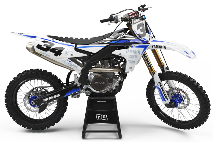 KIT DECO MOTOCROSS YZ/YZF STARS W BLUE