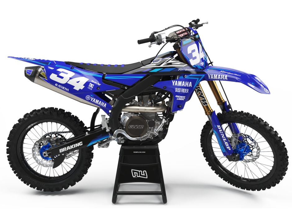 KIT DECO MOTOCROSS YZ/YZF STARS BLUE 1