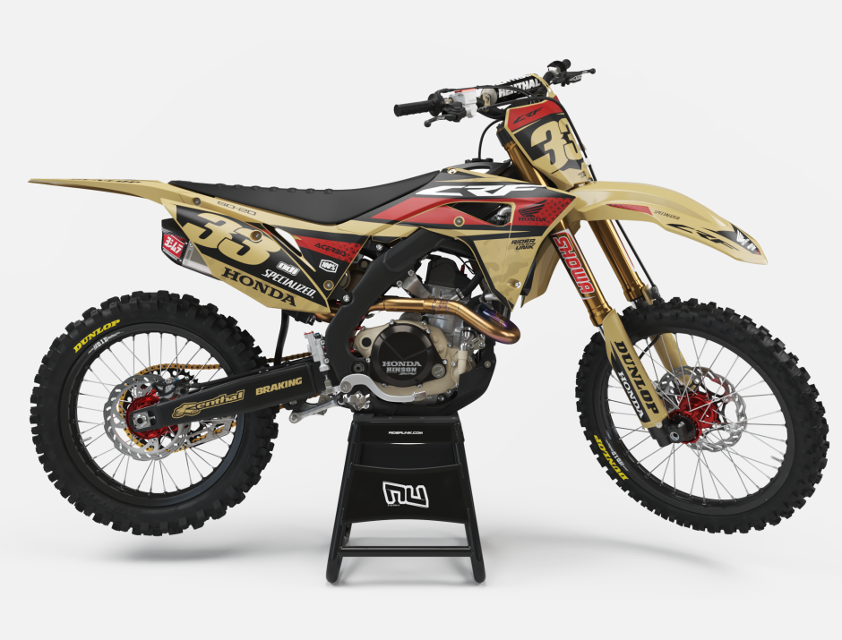 KIT DECO MOTOCROSS CR/CRF OFF CAMO SABLE 1