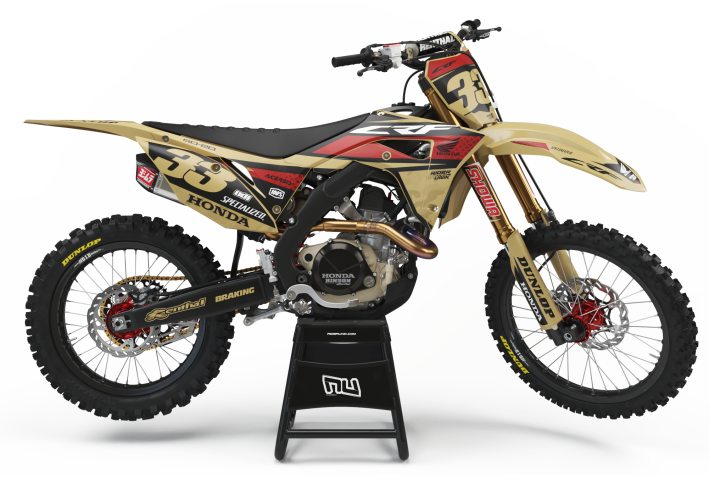 KIT DECO MOTOCROSS CR/CRF OFF CAMO SABLE