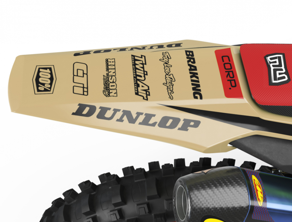 KIT DECO MOTOCROSS HUSQVARNA CORP SAND 2