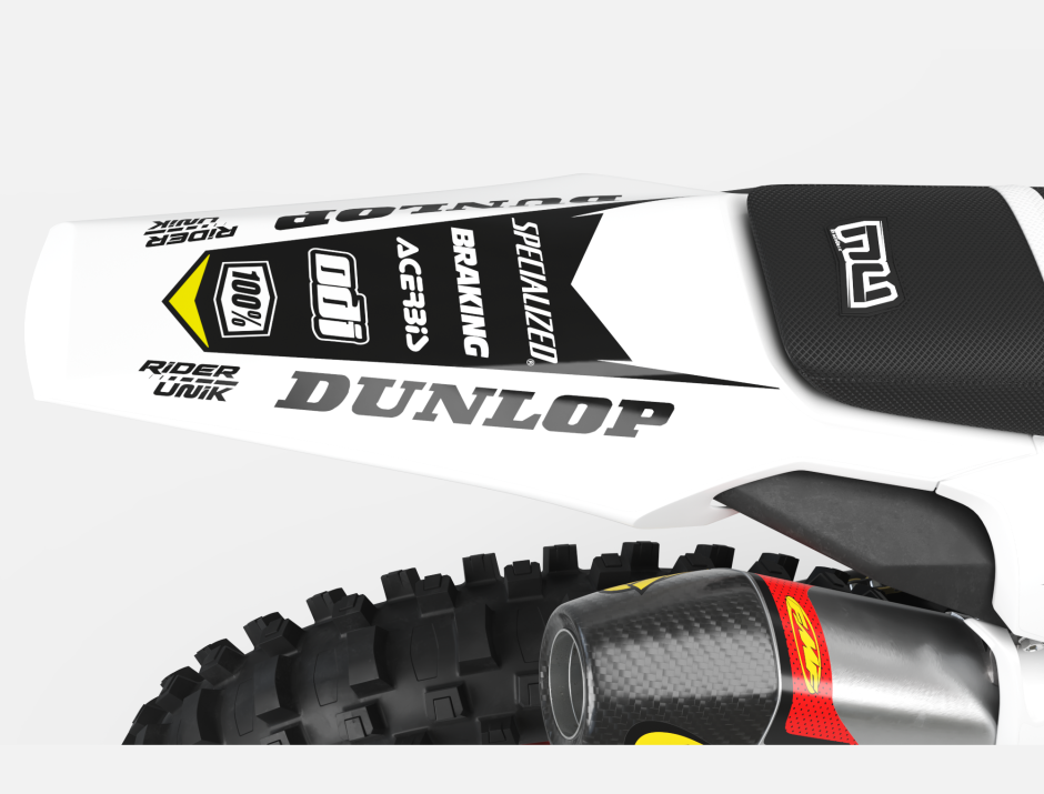 KIT DECO MOTOCROSS HUSQVARNA OFF YELLOW 2