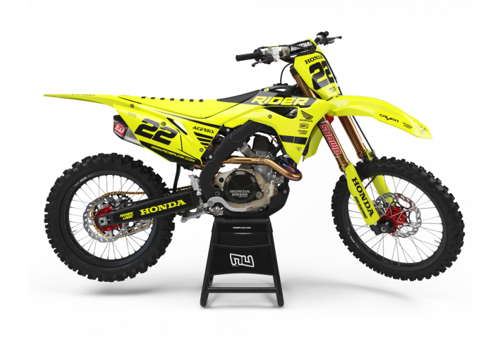 KIT DECO MOTOCROSS CR/CRF RIDE FLUO