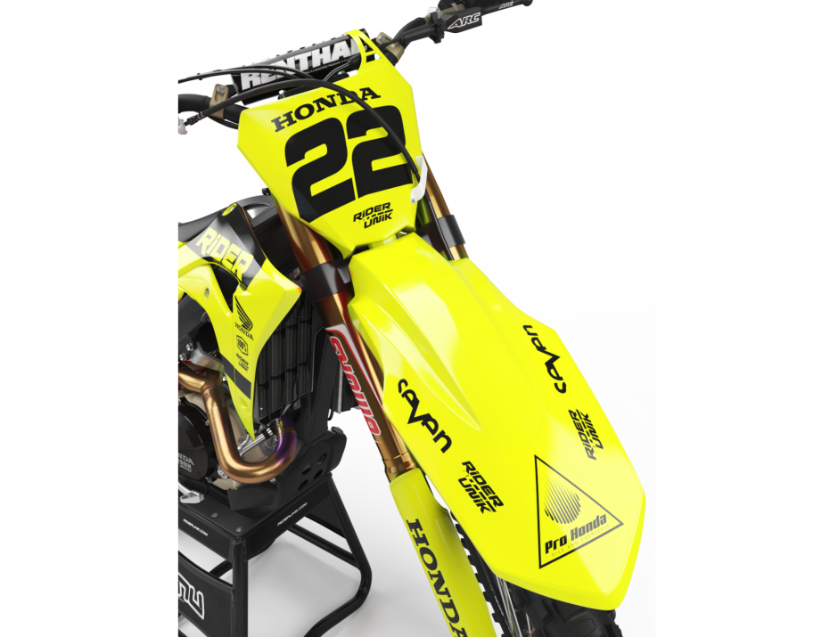 KIT DECO MOTOCROSS CR/CRF RIDE FLUO 3