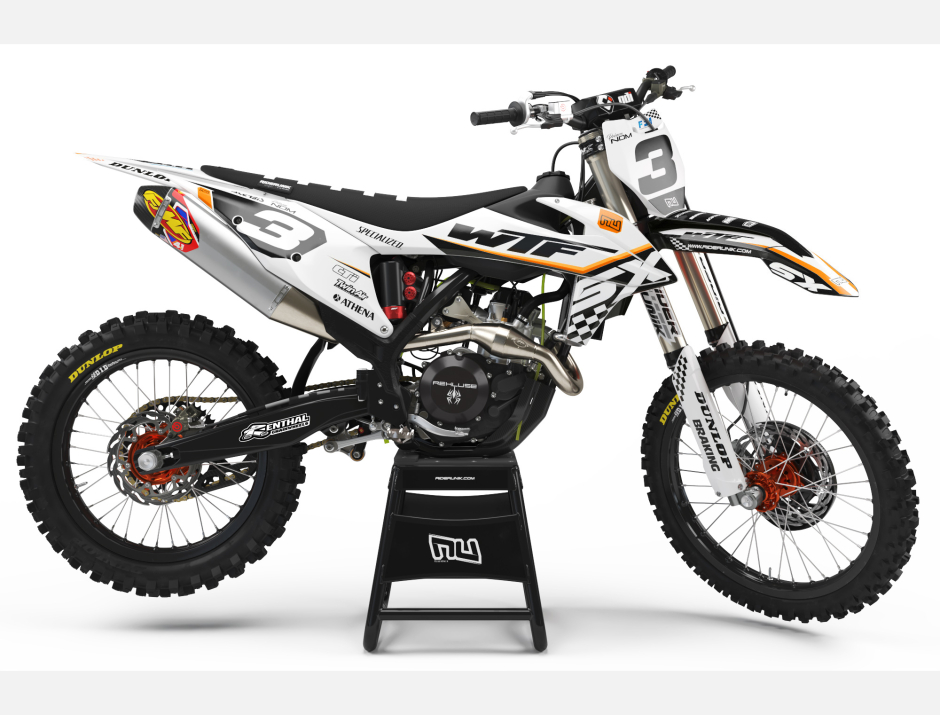 KIT DECO MOTOCROSS KTM CHECK BLACK 1
