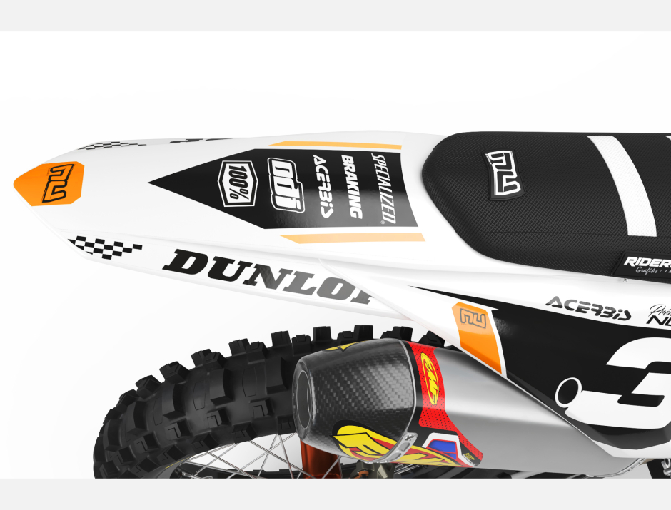 KIT DECO MOTOCROSS KTM CHECK BLACK 2