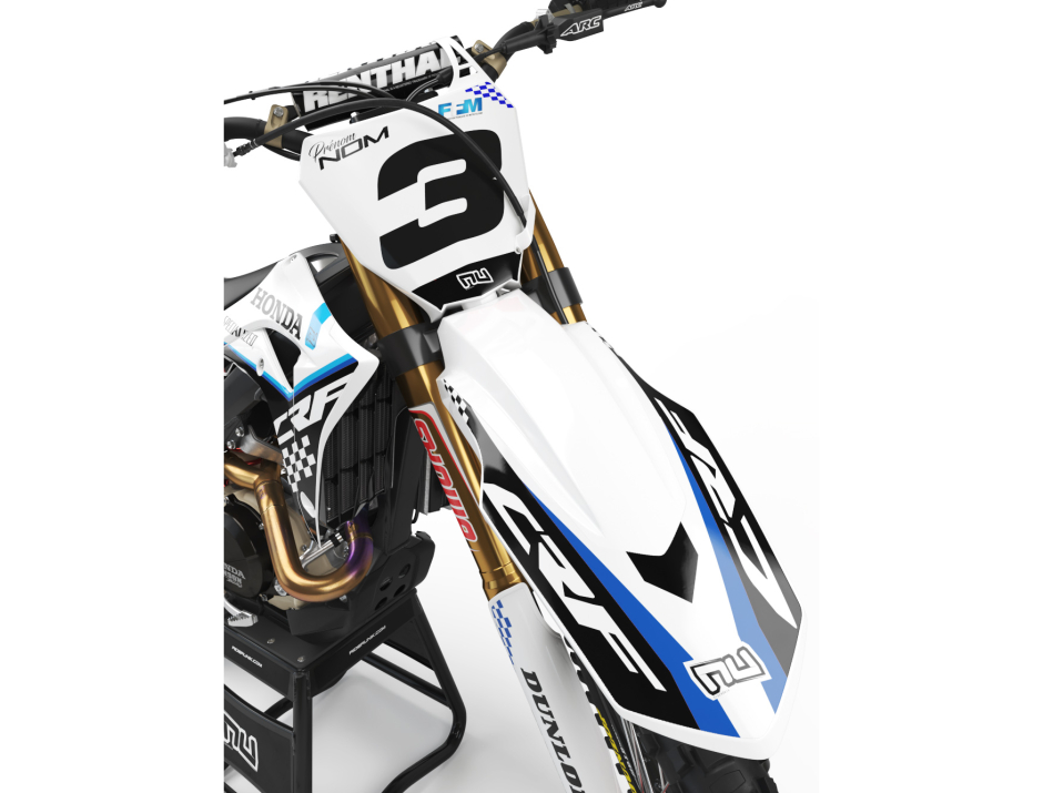 KIT DECO MOTOCROSS CR/CRF CHECK BLACK 3