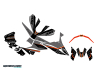KIT DECO KTM DUKE / SUPERDUKE CHECK NOIR 2