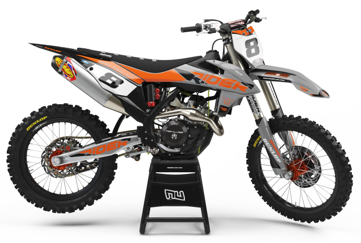 KIT DECO MOTOCROSS KTM LOOSE GREY