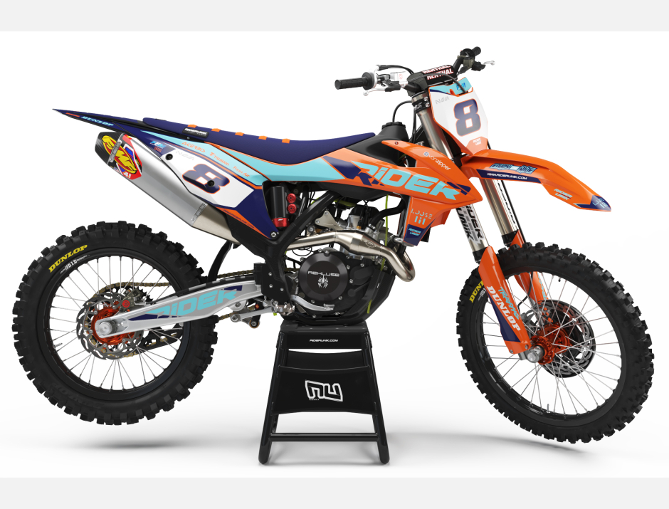 KIT DECO MOTOCROSS KTM LOOSE ORANGE 1