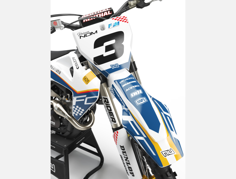 KIT DECO MOTOCROSS HUSQVARNA CHECK 3