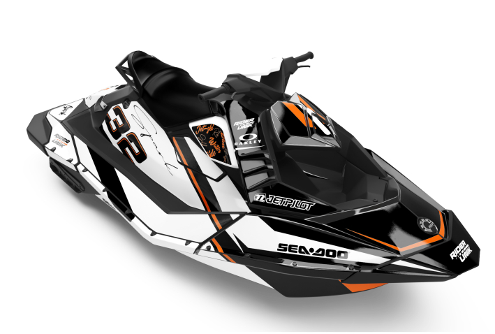 KIT DECO SEA-DOO SPARK LUX BLACK