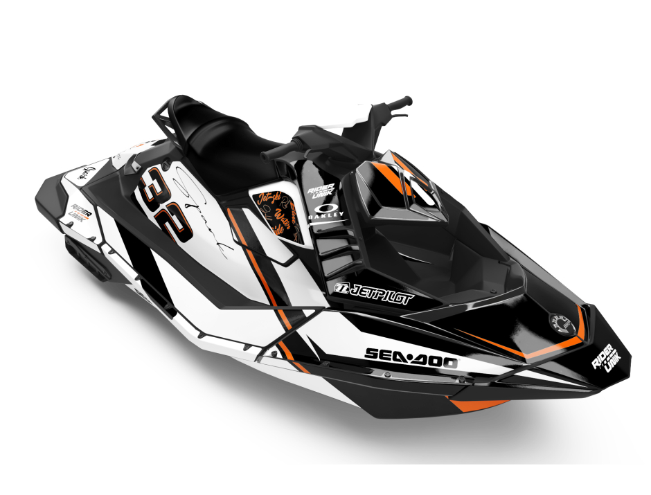 KIT DECO SEA-DOO SPARK LUX BLACK 1