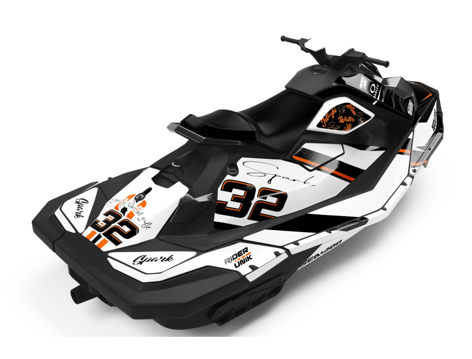 KIT DECO SEA-DOO SPARK LUX BLACK 3