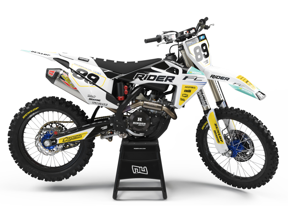 KIT DECO MOTOCROSS HUSQVARNA REX YELLOW 1