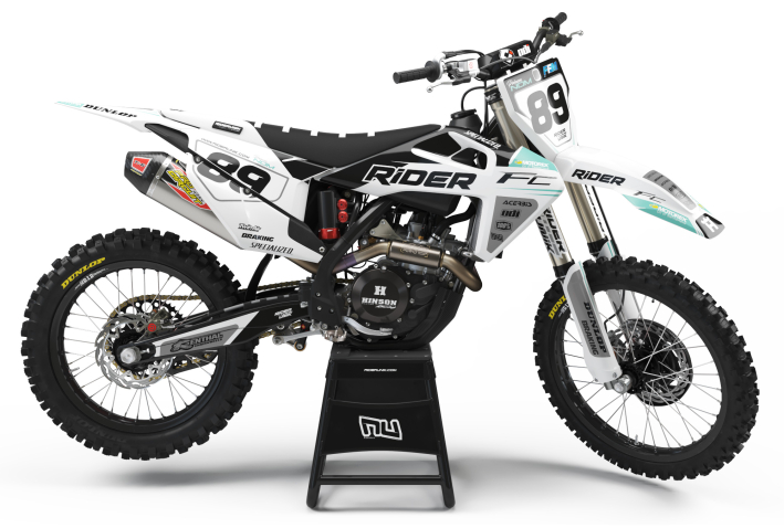 KIT DECO MOTOCROSS HUSQVARNA REX GREY