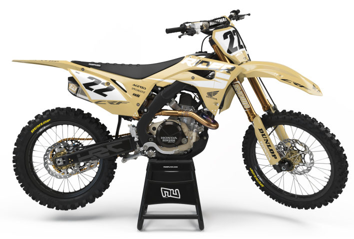 KIT DECO MOTOCROSS CR/CRF PAD SAND
