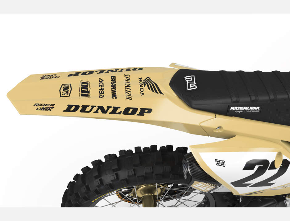 KIT DECO MOTOCROSS CR/CRF PAD SAND 2