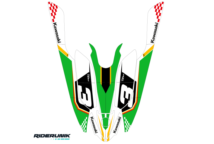 KIT DECO JETSKI KAWASAKI CHECK