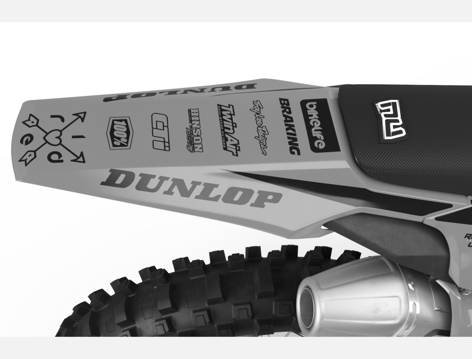 KIT DECO MOTOCROSS HUSQVARNA SMOOTH GREY 2