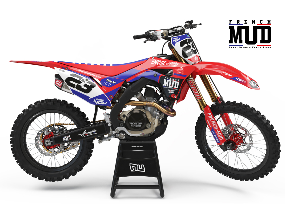 KIT DECO MOTOCROSS CR/CRF FRENCH MUD 1