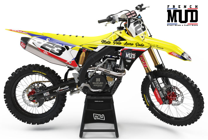 KIT DECO MOTOCROSS SUZUKI FRENCH MUD