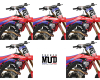 KIT DECO MOTOCROSS CR/CRF FRENCH MUD 4