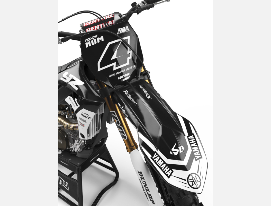 KIT DECO MOTOCROSS YZ/YZF LANOU BLACK 3