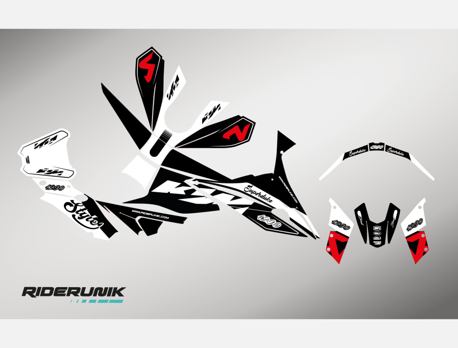 KIT DECO KTM DUKE / SUPERDUKE STYLE 2