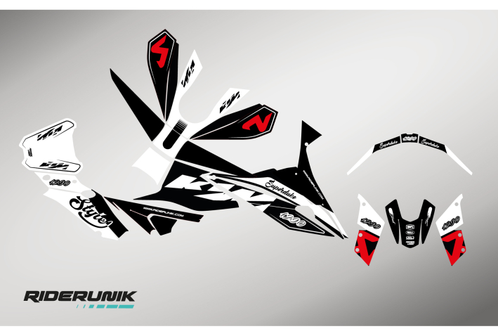 KIT DECO KTM DUKE / SUPERDUKE STYLE