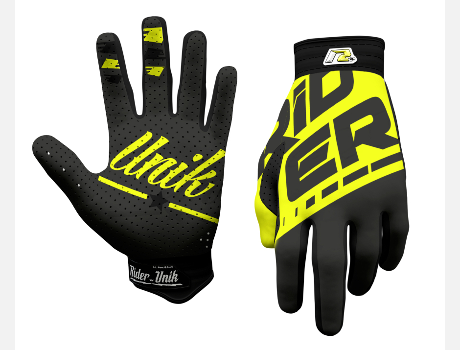 Gants motocross RiderUnik Rider Fluo 1