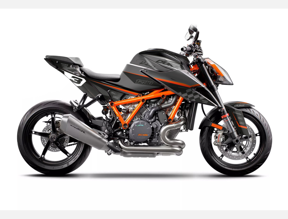 KIT DECO KTM DUKE / SUPERDUKE CHECK NOIR 1