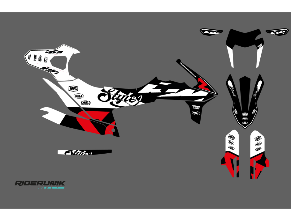 KIT DECO KTM 690 SMC R STYLE 2